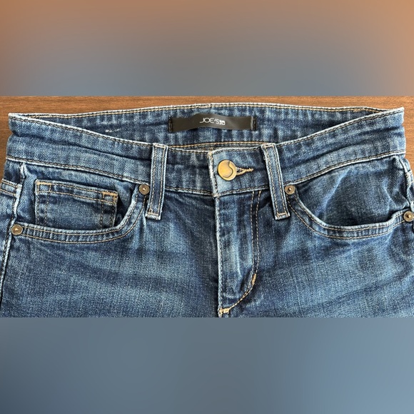 Joe’s Jeans Maven Cropped Cuffed Jeans Medium Washed - Picture 4 of 9